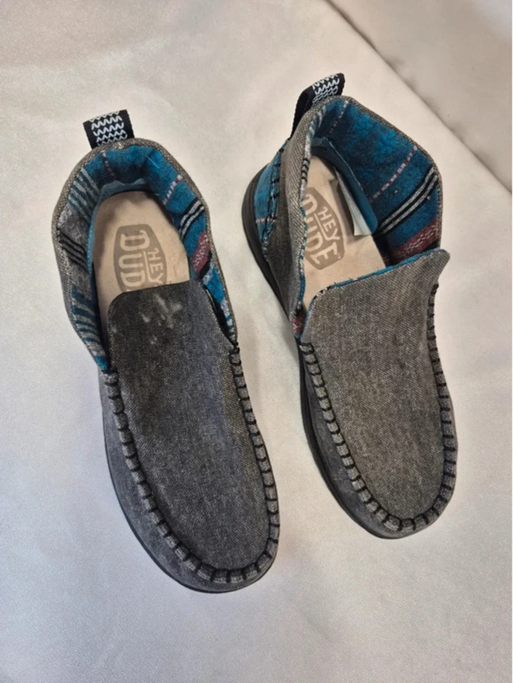 Heydude women's 6 denny crafted slip-on boots sneakers